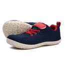 ZZFABER Barfußschuhe Kinder Flexible Mesh-Sneaker Weiche Weite Zehenpartie Freizeitschuhe für Jungen Mädchen Sportschuhe Bequemes Schuhwerk