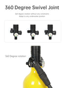 The Abyss Companion | 1L Portable Mini Scuba Diving System with Hand Pump