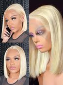 The Dusk | HD 613 Blonde Bob Wig with 13x4 Lace Frontal