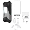 8849 Tank 3 Pro Unihertz Rugged Projector Smartphone 23800mAh 5G Android14 Outdoor Phone 512GB+36GB 120W Fast Charging Dual Sim