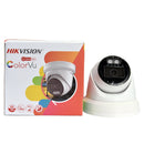 Hikvision 4MP IP Camera DS-2CD2347G2H-LISU/SL Smart Hybrid IR White Light ColorVu Turret POE Built-in 2-Way Audio SD Card Slot