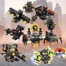 New Skibidi Toileted Action Figures Building Blocks Titan Drill Man Speakerman TVman Model Toys for Kid Xmas Halloween Gift