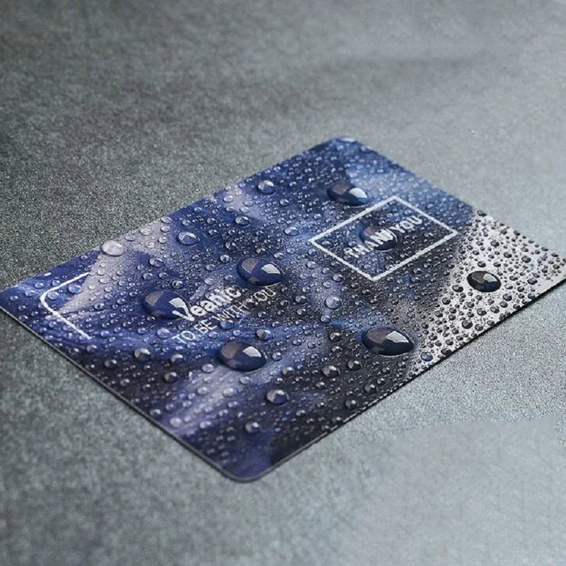 Custom white pvc plastic frost Business Card /print card /waterproof/ name/visiting card / custom business card printing