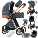 Baby Stroller 3 in 1 Lightweight stroller for Newborns Travel Foldable baby cars Infant Stroller Baby Carriage baby car seat