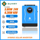 SUMRY SP Hybrid Inverter Solar Panel Power 3KW 24V 230VAC 50Hz/60Hz Pure Sine Wave MPPT Power Solar Inverter