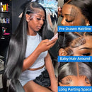 40 Inch Bone Straight Human Hair Wigs 13x4 13X6 HD Lace Front Wigs Human Hair Brazilian Hair For Black Women 220 Density