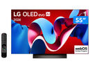 Smart TV 55 "4K LG OLED Evo OLED55C4 120Hz Native Prozessor α9 Gen7 Wi-Fi und Bluetooth 4 HDMI 3 USB