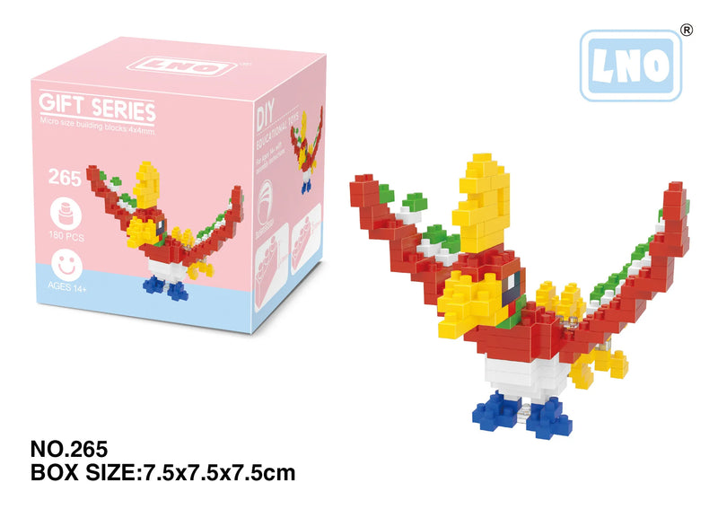 Pokemon Small Blocks Nanoblock Charizard Kyogre Groudon Rayquaza Model Education Graphics Toys for Kids Birthday Gift Toys