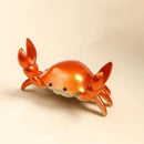 Crab Pen Holder for Desk Weightlifting Crab Desk Phone Stand Decorative Table Decor Crabs Pen Storage Rack for Bedroom Living