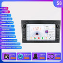 2 Din Android 12 Stereo Car Radio multimedia Player GPS Navi For Opel Corsa C Signum Vivaro Astra H Corsa D Zafira Tigra Twintop