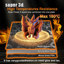 Anycubic Kobra 3 PER PEO PET Sheet 256x268 Double Side Smooth Build Plate Without Magnetic Base 3d Printer Heated Bed Upgraded