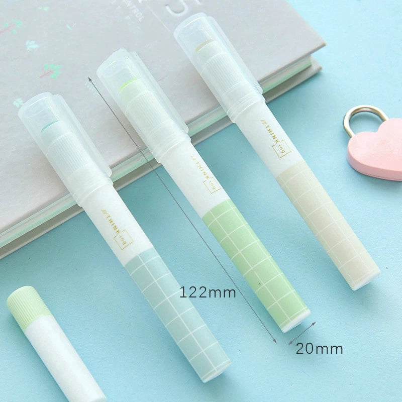 Deli Pen Type Glue Stick Set With Spare Glue for Student School Office Stationery Journal Tools