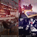 LED-Auto-Dach-Sternennachtlicht-Projektor Atmosphäre Galaxie-Lampe USB dekorativ einstellbar für Autodach-Zimmer-Decken-Dekoration