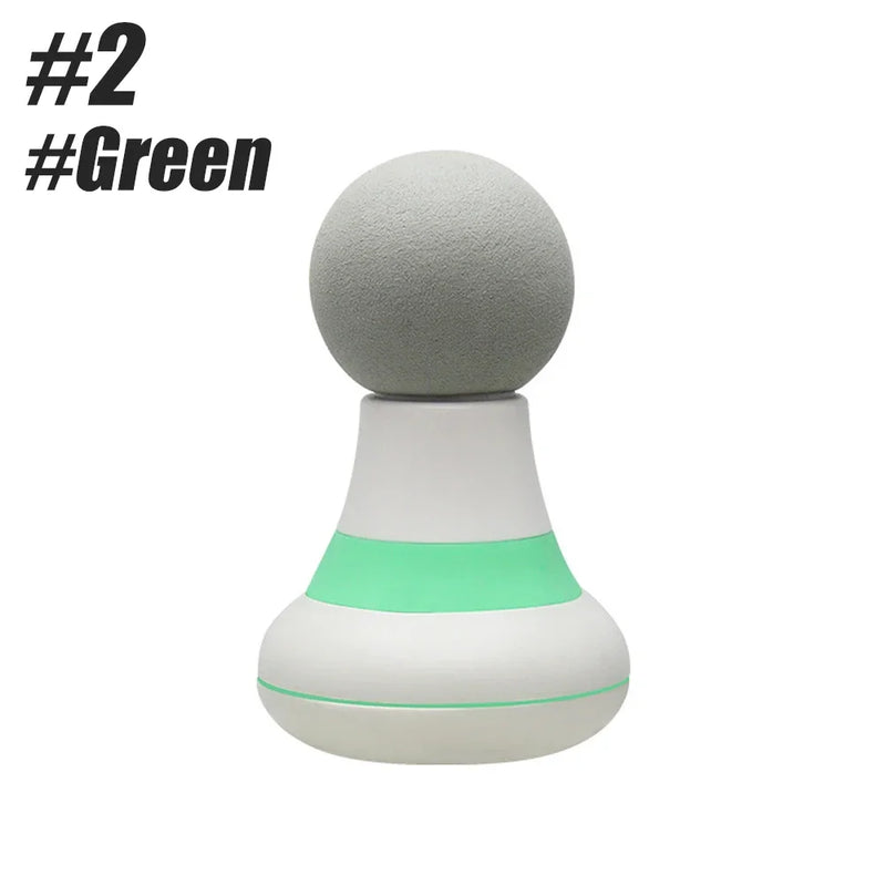 Mini Electric Handheld Massager Wand,Powerful 6 Speed Vibration Modes,Cordless Handheld,Suitable for Shoulder and Back Massage