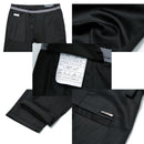 BROON 2023 Herren Neue Freizeit-Hosen Mittelhohe Taille Gerade Formelle Lange Hose Erwachsene Einfarbige Flache Design-Hose Business Herren