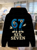 Hoodies For Kids 67 Six Seven Italian Brain Rot Math Joke Tops Y2k Game Saying Zipper Clothes Graphic Y2k Children's Hoodies