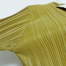 Pleated Dress Women's Long Sleeve Spring and Autumn 2023 New V-Neck Bottom Skirt Slim Fit Long Dress