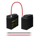 4AWG 25mm² Flexible and Efficient Battery Cable Wire For Car Inverter Solar With And Tinned Copper Terminal M8 M10