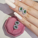 2026 Rosa Silber Farbe Zirkon Ohrstecker Für Frauen Ohrringe Mädchen Party Geschenk 1 Dollar Artikel Gothic kostenloser Versand y2k Schmuck Z7