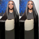 30 40 Inch Bone Straight 13x6 HD Lace Frontal Human Hair Wigs 13x4 Lace Front Wig 100% Human Hair Wig Remy Brazilian Pre Plucked