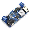 DC-DC 24V/12V auf 5V 5A Abwärtswandler-Lademodul USB Buck Step-Down-Wandlermodul Abwärts-Netzteilmodul für Telefon