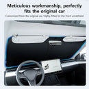 NovaAcc Windshield Sunshade for Tesla Model 3 Highland Model Y 2016-2024 Sun Shield Heat UV Protection Visor Accessories