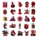 10/30/50PCS Disney Super Hero Deadpool Cartoon Sticker DIY Guitar Laptop Luggage Skateboard Graffiti Decals Fun for Kid Toy
