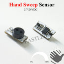 DC5V12V24V Hand Wave Sensor Switch Module Rounded Head 2A Mini Sweep Smart LED Controller for Kitchen Wardobe Cabinet LED Strip