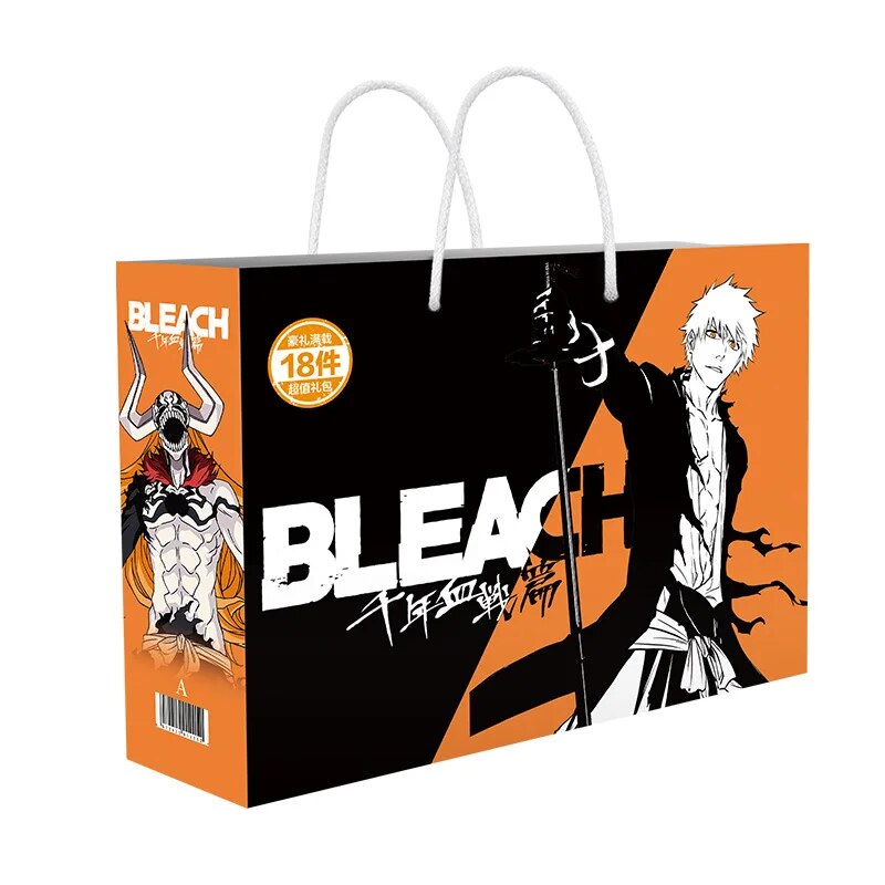 Anime Lucky Gift Bag Cartoon SAO Attack on Titan Genshin Impact Bleach Stray Dogs Demon Slayer Collection Bag Toy Gift