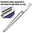 Stainless Steel Precision Tweezers Slant Tip Multi Functional Grooming Tool for Eyebrow Beard Facial Care