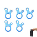 Zeltleinen-Spanner 3-Loch Outdoor Camping Zelt Windseil-Spanner Aluminiumlegierung Spanner Zeltleine Seil-Befestiger Spannhaken