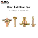 AMK RC Car Metal Bevel Gear 8T/24T/27T/30T/33T,Heavy Duty Overdrive for 1/10 RC Crawler Axial SCX10 II AR44/45 Capra Portal Axle