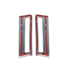 2 PCS Car A Pillar Air Conditioning Vent Trim Stickers ABS Chrome for Land Rover Range Rover Sport Vogue Discovery 5 Accessories