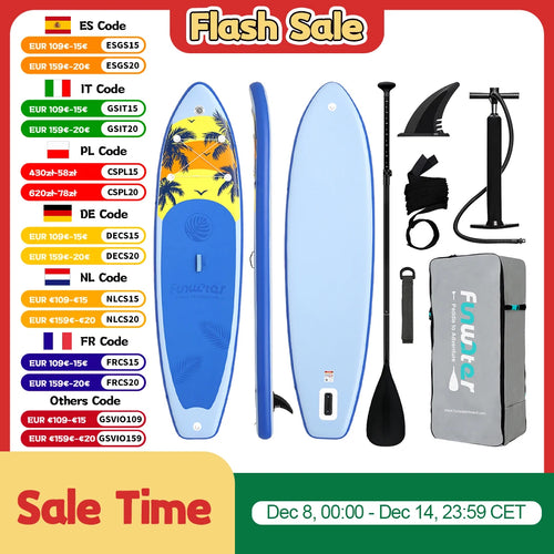 Feath-R-lite 11'6" Koi Sup Board Aufblasbares Surfboard Stand Up Paddle Board Aufblasbares Sup PaddleBoard mit Zubehör