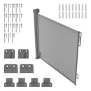 Stair Gate Cat/Puppy/Baby Gate Travel Stair Gate Retractable Gate Child Safety Gate Dog Stair Gate Extra Wider Dog Gate 130cm