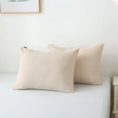 Queen Duvet Cover Set, 3 Pieces Solid Color Bedding Set with 1 Duvet Cover and 2 Pillow Shams, Comforter Not Included