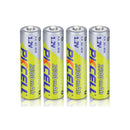 8PC PKCELL NIMH AA Battery 2600Mah 1.2V 2A Ni-Mh Double A Rechargeable Batteries And 2PC AA Flashlight Toys Battery Case Boxes
