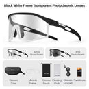 WEST BIKING Cycling Photochromic Men Sunglasses Women Bicycle Riding Outdoor Sports Bike Anti-fog Glasses Cycling Equipment