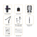 Comica EJoy Uni Pro Cardioid Condenser USB Microphone Noise Reduction for PC Smartphone Podcast Record Youtube Live Streaming