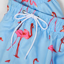 Herren Badehose Schnelltrocknende Badeshorts mit Netzfutter Animal-Print Bademode Strandmode Sommer
