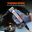 VEVOR Air Die Grinder Kit Right Angle Grinder w/ Die Grinder Combo&Single Cut Carbide Set Lightweight Ball Bearing Construction