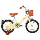 STITCH Retro 12/14/16/18 inch children's bike for 2-8-year-old girls, children's bike with front basket, support wheels