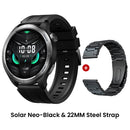 HAYLOU Solar Neo Smartwatch 1,53 Zoll HD-Display Bluetooth-Anruf 24-Stunden-Gesundheitsüberwachung Smartwatches für Herren Damen Smart Sportuhren