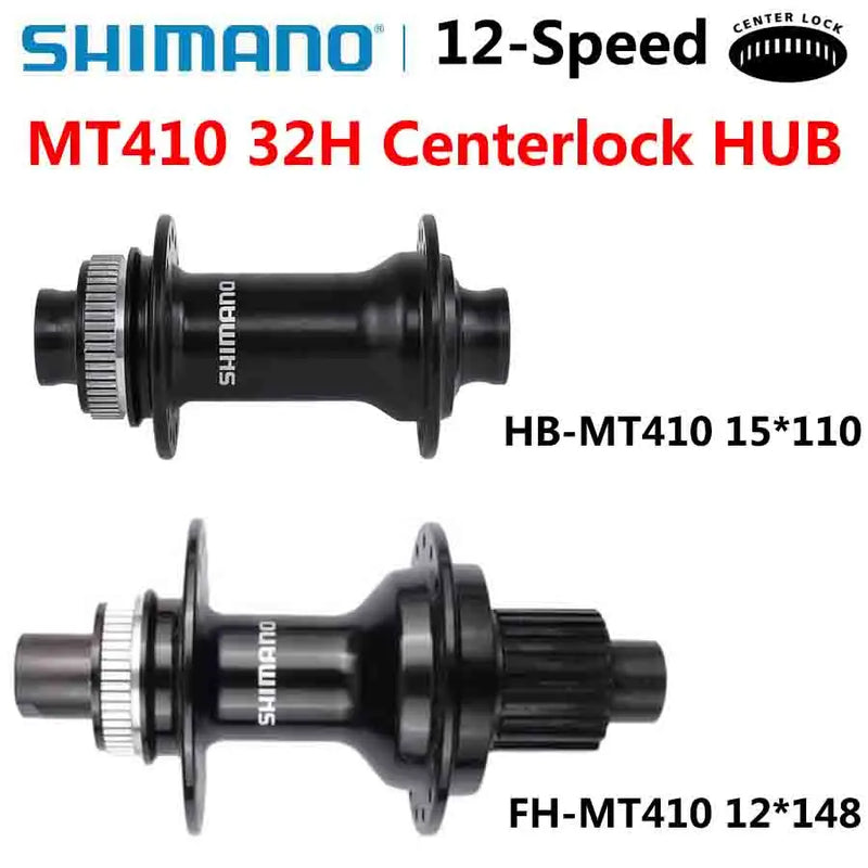 Shimano DEORE HUB MT410 HB-MT410 FB-MT410 32H Centerlock BOOST HUB 12s MICRO SPLINE Disc Brake 15x110mm 12x148mm MTB Bike Parts