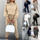Autumn Women Tracksuit Sweatshirt Drawstring Pants Suit Female 2022 Fashion Ladies Casual Loose Long Sleeve Pullover Sports Set