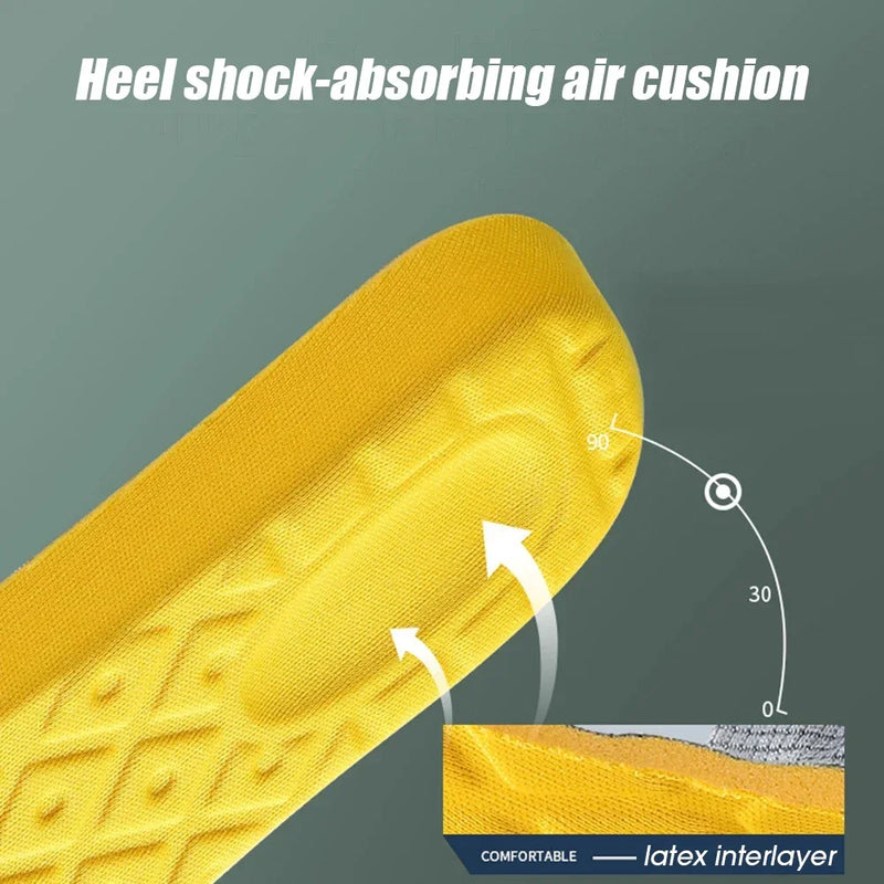 Sneakers Orthopedic Arch Insoles for Shoes Flat Foot Memory Foam Insole Plantar Fasciitis Template Shoe Pads Inserts Women Man