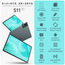 Odea S11, 11 Inch Tddi, 8000Mah, Android 14 Tablet, (6Gb+10Gb Expansion) 16Gb Ram, 256Gb Rom, 1920X1200 Ips, Unisoc T606, 8 Cores, Mali-G57, 4g Lte, Wifi, Gps, Sim Slots*2+Tf*1, Widevine L1 for Netflix