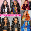 360 Human Hair Lace Frontal Wig 4x4  Closure Wig  Body Wave  30 32  34 Inch Lace Front Wig 13x4 13X6 HD Lace Frontal Wig