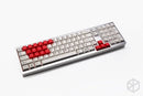 taihao Gummi Gaming Tastenkappen-Set gummierte Doubleshot Tastenkappen Cherry MX OEM Profil durchscheinend von 4 oder 18 magentafarbenen hellblauen