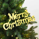 New Merry Christmas Letter Hanging Sign Xmas Tree Door Window Pendant Listing Ornaments New Year Party Home Decoration Supplies